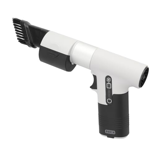 Xiuganpo Mini Turbo Gewalttätiger Lüfter, Multi -Funktion 100W 50 M/s Einstellbare Geschwindigkeit Wiederverwendbares Schnelles Lade -Mini Turbo Lüfter für Industriekanal Jet Trocken (GRAY) von Xiuganpo