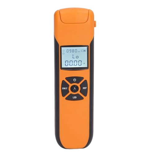 Xiuganpo Optische Faserleistung Messgerät, 7 Wellenlängen 800 Bis 1700 Nm Tragbares Auto Save Faser Tester Visueller Fehler Locator Lithium Batterie von Xiuganpo