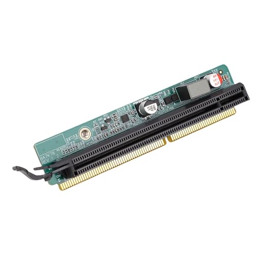 Xiuganpo PCIE16 Steigende Spaltenkarte, PCB -Stecker und Lesen des PCIe -Adapter von Xiuganpo