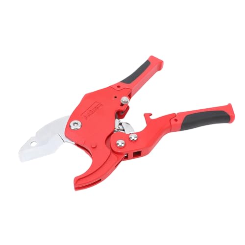 Xiuganpo PVC -Rohrschneider, 42 Mm SK5 Blades Gummi -Schlauchschneider -Werkzeug mit Ergonomischem Griff, Multifunktionales Ratschen -Schmelzrohr -Rohrschneider -Werkzeug, PVC von Xiuganpo