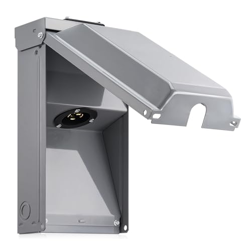 Xiuganpo Power Outlet Box, Wetterfeste Generator -Steckdose für Outdoor von Xiuganpo