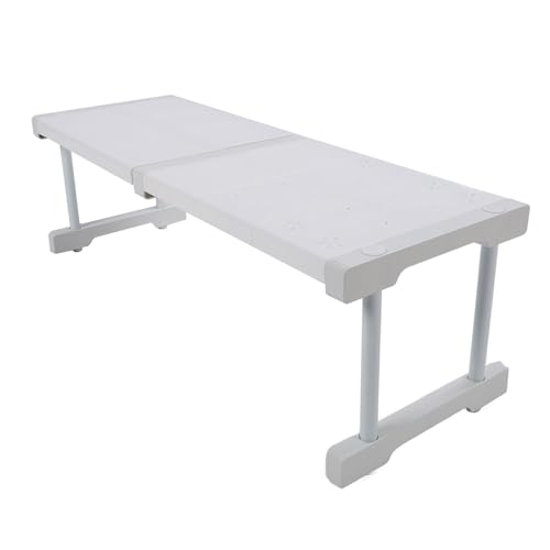 Xiuganpo Regal des Kabinettsorganisators, Erweiterbarer Räumlicher Divisor mit Starker Aufrechter Ladung des Schranks für das Badezimmer (Länge 47-68cm / 18.5-26,8in) von Xiuganpo