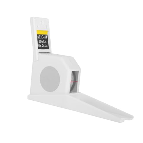 Xiuganpo STATE Meter Langlebiger Tragbarer Praktischer Höhenmesswerkzeug 2M für Messzubehör Messwerkzeuge (WHITE) von Xiuganpo