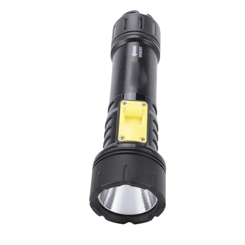 Xiuganpo Taucher Taschenlampe, Unterwasser -Taschenlampe mit Hoher Helligkeits -LED, Magnetschalter- und Leistungsindikator, Wiederaufladbares Tauchlicht für Tauchcamping -Outdoor von Xiuganpo