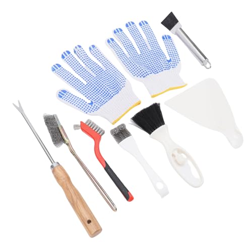 Xiuganpo Vogelkäfigreiniger Pinsel -Kit, Edelstahl Vogelkäfig -Wartung Kit, Poop Entferner Schaber Werkzeug für Sittiche Gegenstände Kleiner Tier Vogelkäfig Reinigung Zubehör Xiuganpo Vogelkäfigreiniger Pinsel -Kit, Edelstahl Vogelkäfig -Wartung Kit, Poop Entferner Schaber Werkzeug für Sittiche Gegenstände Kleiner Tier Vogelkäfig Reinigung Zubehör von Xiuganpo