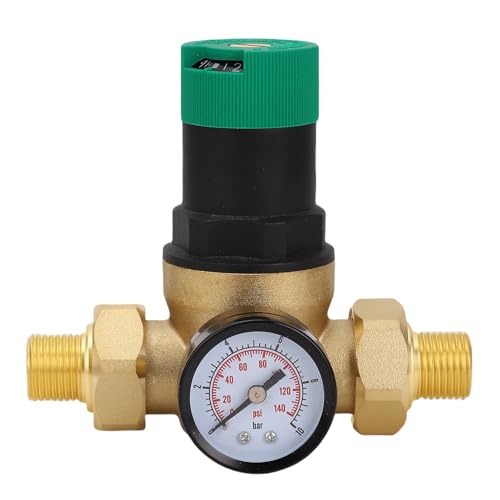 Xiuganpo Wasserdruckregler, 0-60 MPa-Meter 1-6,0 ³/h Auslassrate Wasserdruckregelventil mit Armaturen für das Reinigungssystem (3/4 Zoll (DN20)) von Xiuganpo