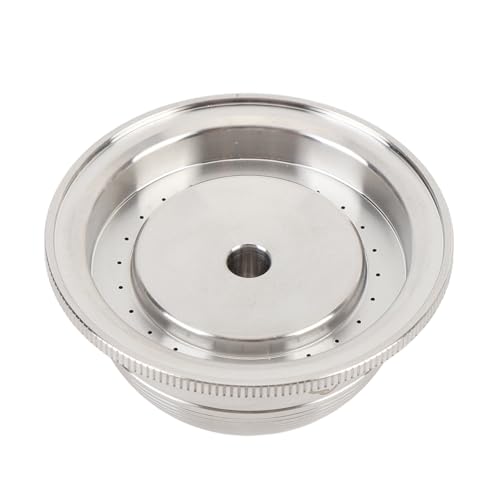 Xiuganpo Wiederverwendbarer Kapseladapter, Edelstahl Nachfüllbare Kaffeeschoten -Konverterhalter für Kaffeemaschinenzubehör, Metallschoten mit SUS von Xiuganpo