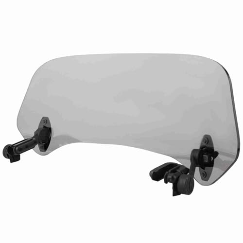 Xiuganpo Windschutzscheibenluftdefektor, Luftabfleisch des Windschutzscheibe -Motorrads Windschutzscheibe (Raucher kleines Modell) von Xiuganpo