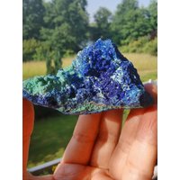 103G Azurite Occurs in Association With Malachite von XixiStoneGarden