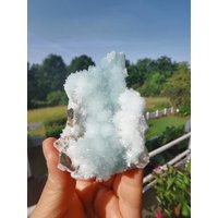 112G Natural Blue Aragonite Crystal von XixiStoneGarden
