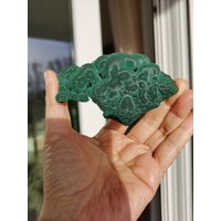 166G Cat's Eye Malachite，from Yangchun, Guangdong von XixiStoneGarden