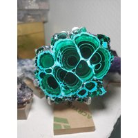 237G Slice Of Chalcosiderite & Malachite in Association von XixiStoneGarden