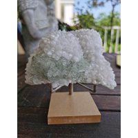 248G Quartz Associated With Green Fluorite von XixiStoneGarden