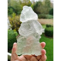 336G Green Fluorite, Etched Fluorite von XixiStoneGarden