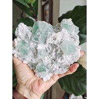 709G Multi-Generation Green Fluorite From Xianghualing, Hunan, China von XixiStoneGarden