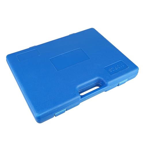 Xixian 110pcs/Set M2-M18 Schraubmutter-Gewinde-Taps Sterben + Kohlenstoffstahl-Werkzeugkit, Langzeitlebensdauer, Praktisch, für Handklopfen und Gewinde, Verschiedene Größen, mit 5 von Xixian