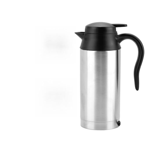 Xixian 24-V-Auto-Kettle, Edelstahl-Reisebereich Wärmerbereiterflasche, 304 Innenheizrohr, Automatisch Ausschalten, in Zigarettenhellere Steckt, Geeignet für Selbstfahrende Tour, von Xixian