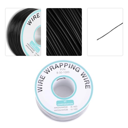 Xixian 30AWG Einzelstrang-Kupferdraht, 250m Schwarzes Kabel für Laptop, LCD-Display, Bread Board mit Zin Beschichtet, Isolier Folie, Kunststoffs Pule, Elektronischer Test, PCB-Löten Xixian 30AWG Einzelstrang-Kupferdraht, 250m Schwarzes Kabel für Laptop, LCD-Display, Bread Board mit Zin Beschichtet, Isolier Folie, Kunststoffs Pule, Elektronischer Test, PCB-Löten von Xixian
