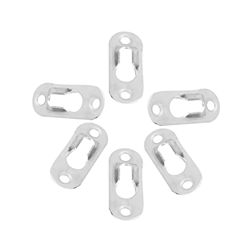 Xixian 40 PCs Silberton -Metall -Schlüsselloch -Kleiderbügelverschlüsse, Starker Bilderrahmenhaken, Leicht zu Hängen Wandkunstfotos mit Unsichtbarem Kleiderbügel Xixian 40 PCs Silberton -Metall -Schlüsselloch -Kleiderbügelverschlüsse, Starker Bilderrahmenhaken, Leicht zu Hängen Wandkunstfotos mit Unsichtbarem Kleiderbügel von Xixian