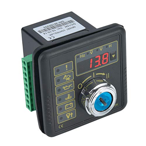 Xixian DC10K Engine Manual Start Generator Controller 32-Bit-Steuerung, 4-stellige Anzeige für Alarmschutz, Parametereinstellung, Anschluss an PC, Anschlussblöcke Im Europäischen Stil von Xixian