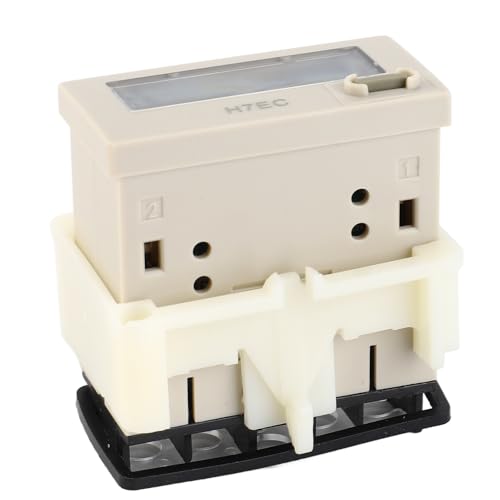 Xixian Elektrischer Zähler, Digitaler Totalizer mit 8-stelligem LCD-Display, Genau und Zuverlässig für den Industriellen Gebrauch, Eingebaute Lithiumbatterien, Einfach zu Installieren, von Xixian