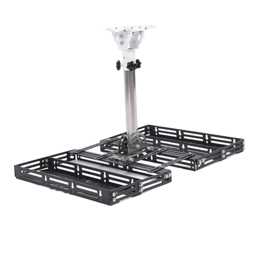 Xixian Rechteckige Satellitendachhalterung 360 Grad Rotatable Neigung für Miniantenne mit Komplettem Edelstahl -Montage -Kit Einstellbar von Xixian