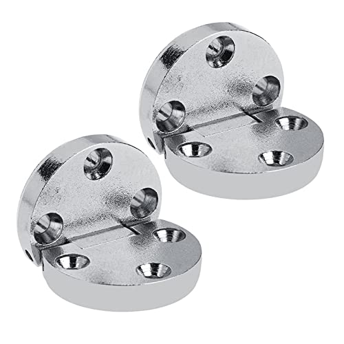 Xixian Set von 2pcs Ovalen Tischlappenscharnieren, Möbelhardware, Selbsttragende Home-Zink-Legierungspaltscharniere mit 10 Kg Ladung, 50.000 Servicezeiten Öffnen und Schließen, Einfach Xixian Set von 2pcs Ovalen Tischlappenscharnieren, Möbelhardware, Selbsttragende Home-Zink-Legierungspaltscharniere mit 10 Kg Ladung, 50.000 Servicezeiten Öffnen und Schließen, Einfach von Xixian