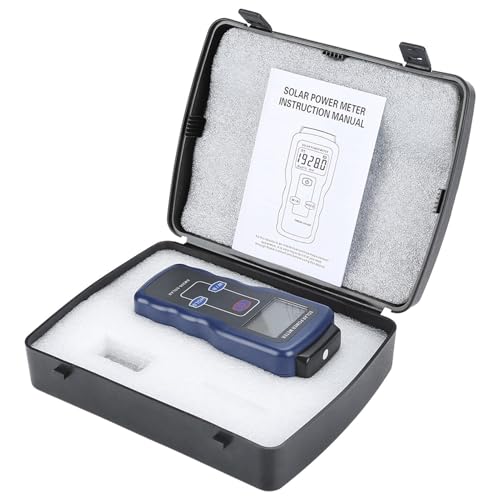 Xixian Solarenergie -Tester, SM206 Digital Solar Power Messes Sonnenlicht Strahlungstestinstrument mit Maximaler Wert- und Datenhaltefunktion, die Häufig für die Sol Xixian Solarenergie -Tester, SM206 Digital Solar Power Messes Sonnenlicht Strahlungstestinstrument mit Maximaler Wert- und Datenhaltefunktion, die Häufig für die Sol von Xixian