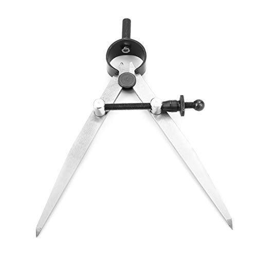 Xixian Stahl Lederhandwerk Kompass Teiler 100mm für Leder Arbeiten Nähen Werkzeug von Xixian