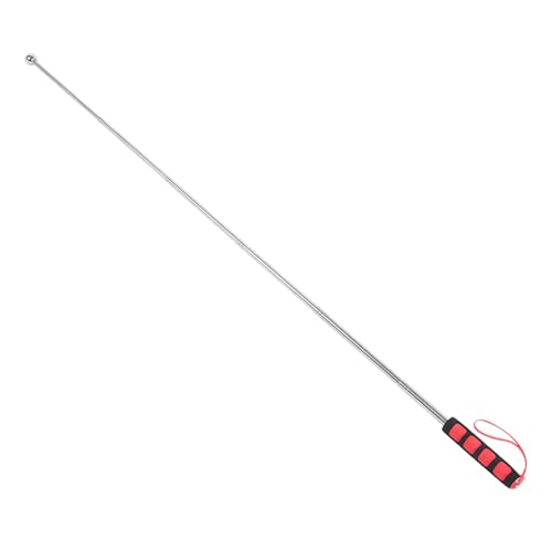 Xixian Teleskopstangenerkennung Hammer, Edelstahl -Firma -Erkennungshammer für die Wandinspektion, Tragbar mit Schwammgriff, Einfach zu Bedienen, 115 Cm von Xixian