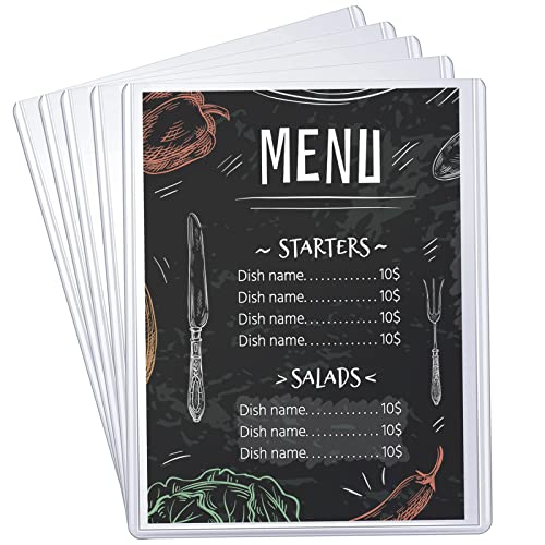 15 Stück A4 Menükartenhalter Speisekartenmappe Speisekarten Hülle Zweiseitig Transparente Restaurant Menühülle Einzelseite für Restaurants Café 31 x 22 cm 15 Stück A4 Menükartenhalter Speisekartenmappe Speisekarten Hülle Zweiseitig Transparente Restaurant Menühülle Einzelseite für Restaurants Café 31 x 22 cm von XiyaxiVici
