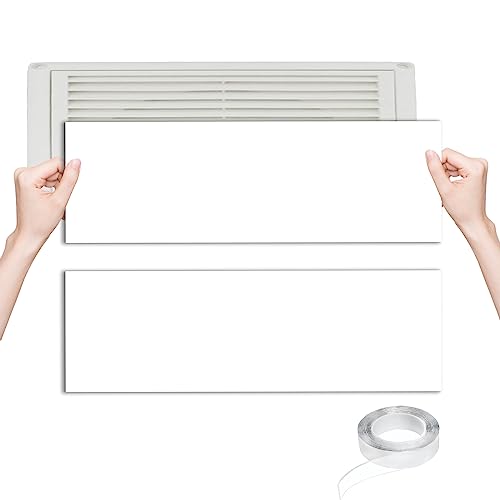 4 Stück Lüftungsabdeckungen mit Nanokleber Air Vent Covers Hochfeste Entlüftungsleitblech für Heimboden, Standard-Luftregister, Haus PVC Weiß 14 x 30,5 cm 4 Stück Lüftungsabdeckungen mit Nanokleber Air Vent Covers Hochfeste Entlüftungsleitblech für Heimboden, Standard-Luftregister, Haus PVC Weiß 14 x 30,5 cm von XiyaxiVici