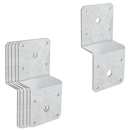 6 Stück Z-Halterung Verbindungsplatte Deckbalkenanker Pfosten zu Balken Z-Tie Platte Deckbalken Krawattenplatte passend für 2 x 4 Kreuzbalken und 4 x 4 Pfosten 6 Stück Z-Halterung Verbindungsplatte Deckbalkenanker Pfosten zu Balken Z-Tie Platte Deckbalken Krawattenplatte passend für 2 x 4 Kreuzbalken und 4 x 4 Pfosten von XiyaxiVici