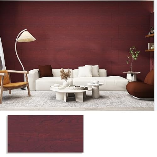 Xiyocadt 10 Stück Selbstklebend Wandverkleidung, 30x60 cm Bodenbelag Holzoptik, Wandverkleidung Paneele für Wand & Boden Holzdielen (C) von Xiyocadt