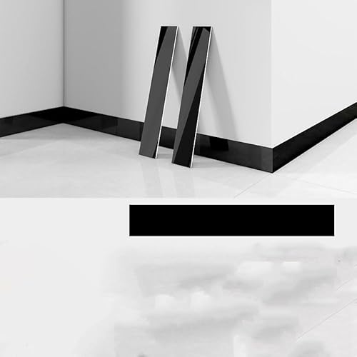Xiyocadt 10 Stück Übergangsprofil Selbstklebend, PVC Fußböden Abdeckleiste, Übergangsleiste Boden, ohne Bohren, Abdeckleiste für Schwellen Abschlussleisten Bodenprofil (B,6×60cm) von Xiyocadt