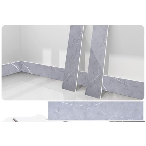 Xiyocadt 10 Stück Übergangsprofil Selbstklebend, PVC Fußböden Abdeckleiste, Übergangsleiste Boden, ohne Bohren, Abdeckleiste für Schwellen Abschlussleisten Bodenprofil (J,8×60cm) von Xiyocadt