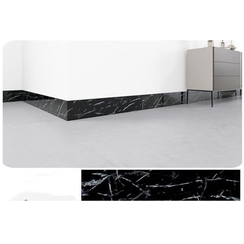 Xiyocadt 10 Stück Übergangsprofil Selbstklebend, PVC Fußböden Abdeckleiste, Übergangsleiste Boden, ohne Bohren, Abdeckleiste für Schwellen Abschlussleisten Bodenprofil (N,6×60cm) von Xiyocadt