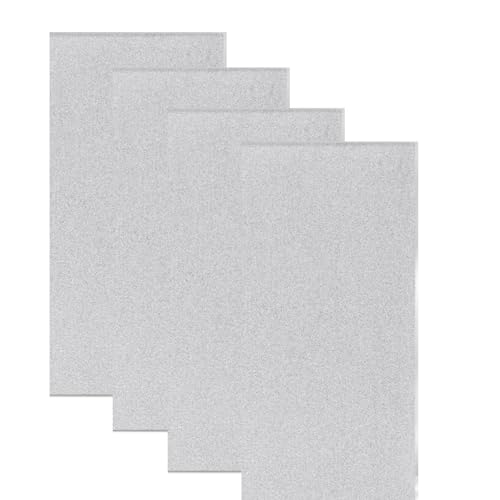 Xiyocadt 4 Stück Selbstklebend Wandpaneele Gepolstert, 30 × 60 cm Wandpolsterung, Eva Wandpolster Anti Kollisions Bettkopfteil für Schlafzimmer, Kinderzimmer (hellgrau) von Xiyocadt