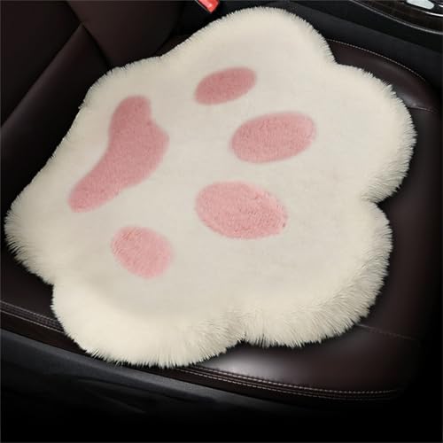 Xiyocadt Katzenpfoten -Autositzkissen,Cartoon Katzenpfoten Sitzkissen Auto Warm,Multifunktionale Niedliche Katzenpfoten Bodenteppichmatte, Für Bodenmatte Teppiche Für Wohnzimmer Schlafzimmer (A) von Xiyocadt