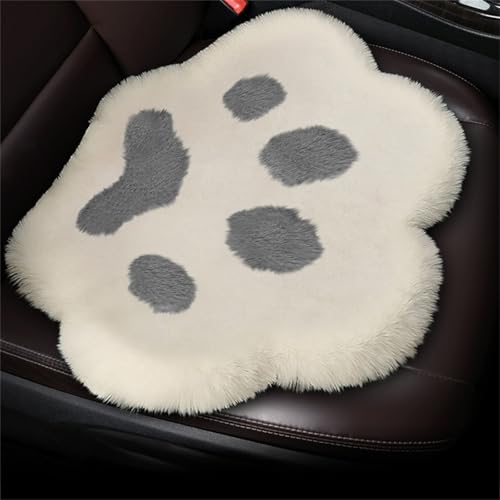 Xiyocadt Katzenpfoten -Autositzkissen,Cartoon Katzenpfoten Sitzkissen Auto Warm,Multifunktionale Niedliche Katzenpfoten Bodenteppichmatte, Für Bodenmatte Teppiche Für Wohnzimmer Schlafzimmer (C) von Xiyocadt