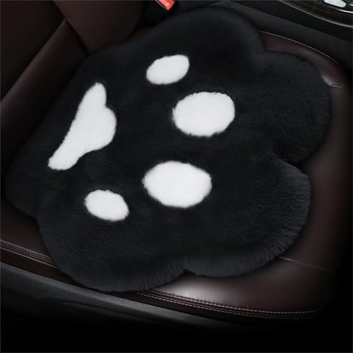 Xiyocadt Katzenpfoten -Autositzkissen,Cartoon Katzenpfoten Sitzkissen Auto Warm,Multifunktionale Niedliche Katzenpfoten Bodenteppichmatte, Für Bodenmatte Teppiche Für Wohnzimmer Schlafzimmer (D) von Xiyocadt