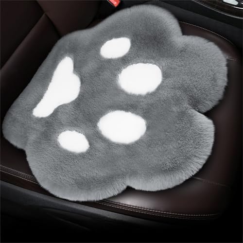 Xiyocadt Katzenpfoten -Autositzkissen,Cartoon Katzenpfoten Sitzkissen Auto Warm,Multifunktionale Niedliche Katzenpfoten Bodenteppichmatte, Für Bodenmatte Teppiche Für Wohnzimmer Schlafzimmer (E) von Xiyocadt
