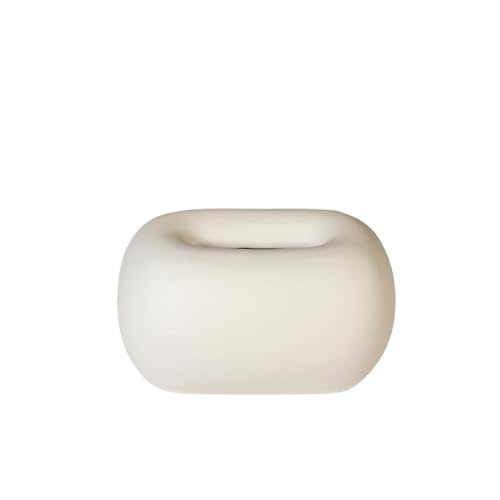Kreative Keramik Tissue Box Hause Wohnzimmer Schlafzimmer Desktop Serviette Gesichts Spender Dekoration Serviettenhalter(Weiß) von Xj2qFb5