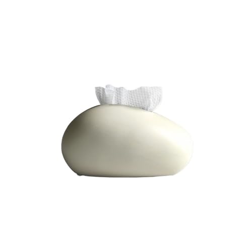 Luxus Keramik Tissue Box Hause Wohnzimmer Kaffee Tisch Ornamente Kreative Serviette Gesichts Spender Serviettenhalter(Beige) von Xj2qFb5