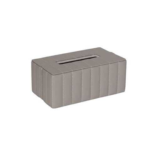 Taschentuchbox im skandinavischen Stil, Serviettenbox for Wohnzimmer, Haushalts-High-End-Schubladenbox, Schlafzimmer-Dekorationsbox Serviettenhalter(Grigio) von Xj2qFb5