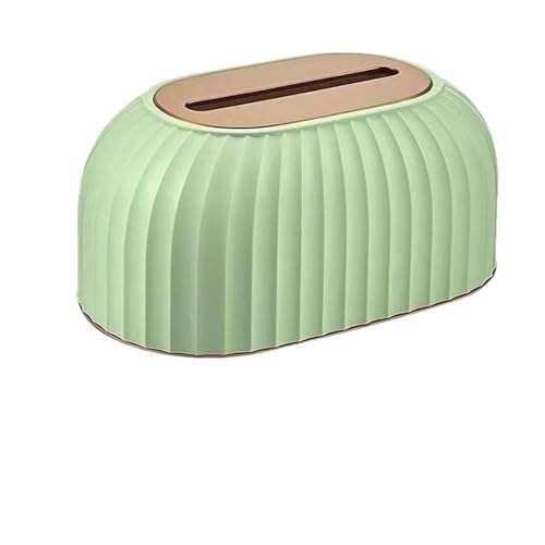 Taschentuchspender Pure Color Vertikal Home Badezimmer Hotel Büro Zimmer Desktop Serviettenhalter(Green) von Xj2qFb5