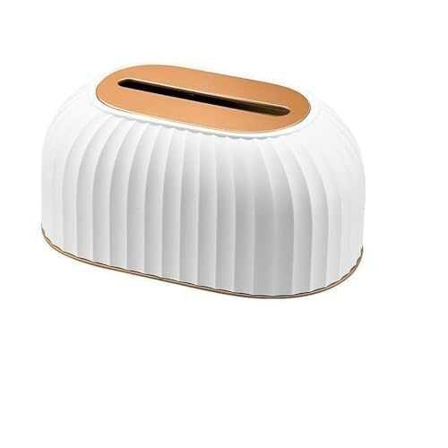 Taschentuchspender Pure Color Vertikal Home Badezimmer Hotel Büro Zimmer Desktop Serviettenhalter(Weiß) von Xj2qFb5