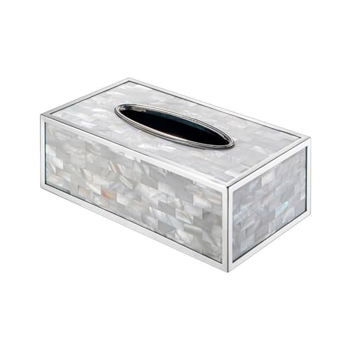 Wohnzimmer Moderne Haushalts Weiße Schale Tissue Box Gehobene Licht Luxus Wind Serviettenschublade Aufbewahrungsbox Serviettenhalter von Xj2qFb5