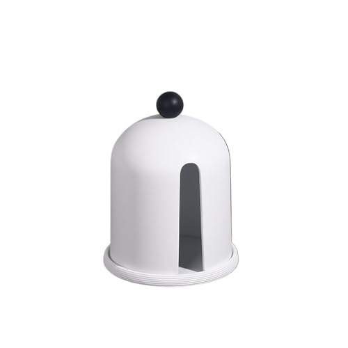 Wohnzimmer Sandstein Tissue Box Hotel Restaurant Kreative Desktop Serviette Gesichts Spender Serviettenhalter(Weiß) von Xj2qFb5