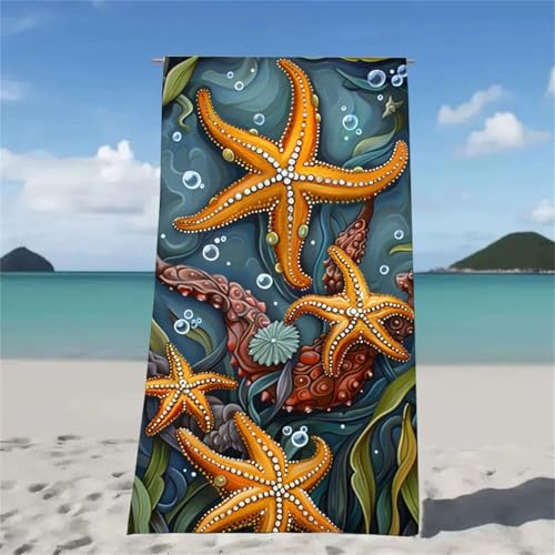 Strandtuch Orange Strandtuch XXL 75x150cm Strandhandtuch Mikrofaser Saugfahig und Schnel Trocknende Beach Towel Seestern, Weiches & Leichtes Strandmatte fur Strand Reise Strandurlaub Must Haves W2-515 Strandtuch Orange Strandtuch XXL 75x150cm Strandhandtuch Mikrofaser Saugfahig und Schnel Trocknende Beach Towel Seestern, Weiches & Leichtes Strandmatte fur Strand Reise Strandurlaub Must Haves W2-515 von Xjaopfei
